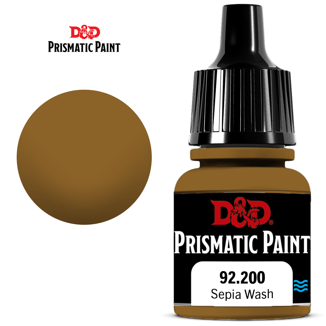 DND Sepia Wash Prismatic Paint 8ml image 0